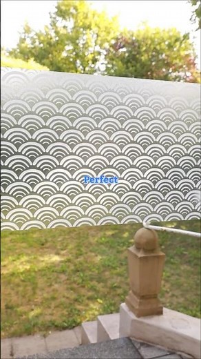 Here’s how to apply d-c-fix window film like a pro 💡#dcfix