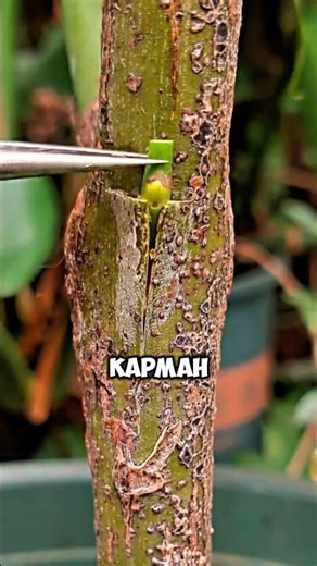 Ancient Chinese method of grafting✅ #dacha #garden #shorts