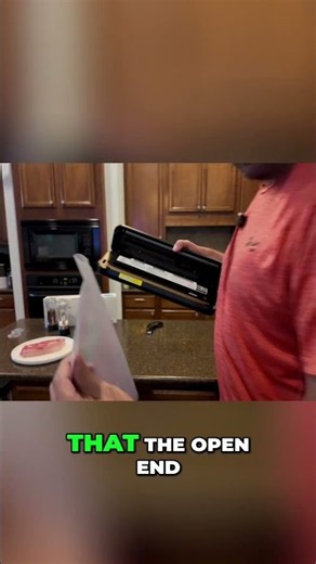 Vacuum Sealer: Moist vs. Dry Food Sealing Guide #shorts