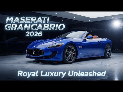 Maserati GranCabrio 2026 – The Next-Level Luxury Convertible Revealed