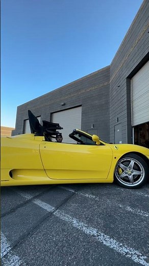 2004 Ferrari 360 Spider F1 - Convertible Top Operation