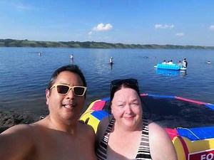 Manitou Beach, Saskatchewan (salt lake)