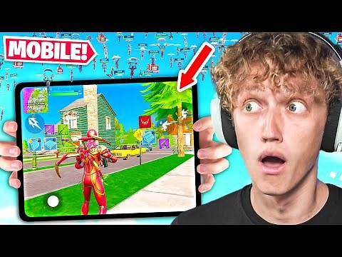 I Hosted a MOBILE Only Tournament In Fortnite! (It's Finally BACK)