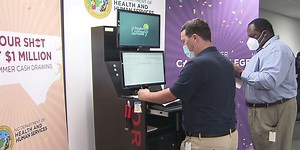 First of four vaccine lottery winners announced today