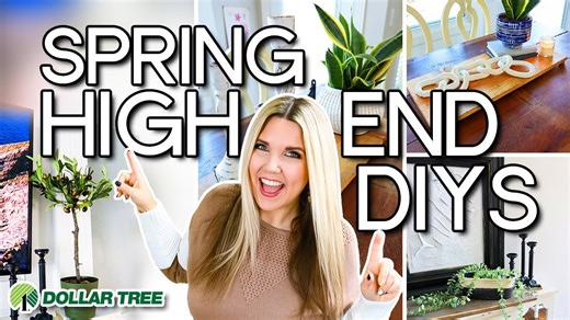 Classy, Creative Spring Decor From Dollar Tree Finds