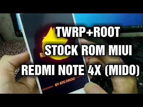 Install TWRP + Root Redmi Note 4X (Mido)