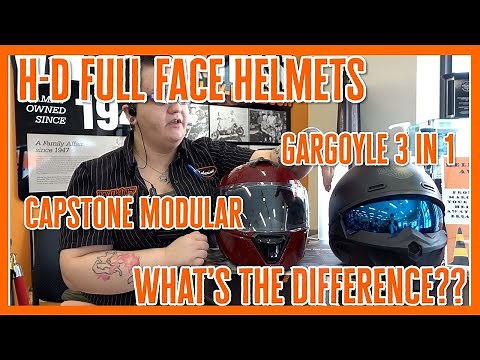 Harley-Davidson Full Face Helmets Comparison - What's the DIFFERENCE??