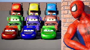 574K views · 6.1K reactions | Epic Escape From Spiderman Amazing Maze from Lightning Mcqueen El Rayo Mc Queen vs Spiderman y Sus Amigos en un desafio de carreras y corridas con carritos de colores del Rayo McQueen Recorren sobre pista extrema mega Rampas crusandos obstaculos Carritos de Disney Pixar #carros #rayomcqueen #pixarcars | Yougamer-gta | Facebook