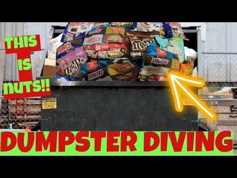 IS THIS FOR REAl!! DUMPSTER DIVING AND SCORING BAGS OF STUFF!! FREE HAUL