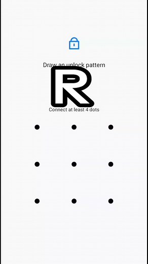Pattern Lock Tutorial with R - How to Draw R in Lock Pattern
