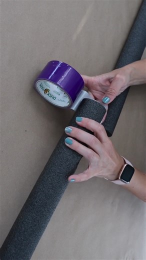Tape up a Dollar Tree pool noodle... 👻 | DIY with Hometalk
