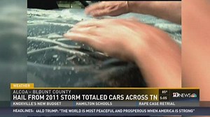 Hail from 2011 storms caused millions of dollars in damages