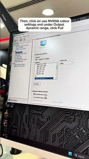 Here’s how you can use the full RGB range of your monitor (via Nvidia Control Panel)!🙌