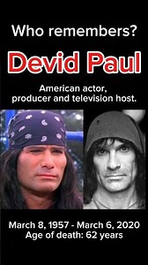 Devid Paul #paul#Devid#actor#producer#host#remember