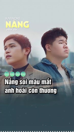 Nắng - Jank x Long Nón Lá Karaoke | Full Lyrics & Sing-Along