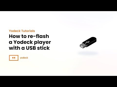 How To Re-Flash a Yodeck Player
