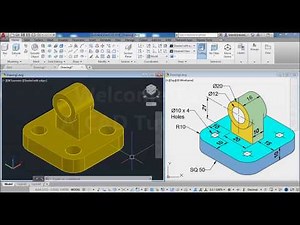AutoCAD 3D Designing for Beginners – Basic To Advance Tutorials – Exercise 15
