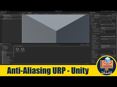 How to Set Anti-Aliasing in Universal Render Pipeline Unity