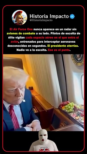 EL AIR FORCE ONE NUNCA VUELA SOLO
