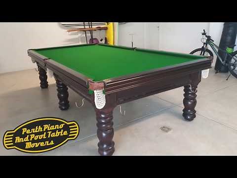 How to Move a 10ft Pool Table