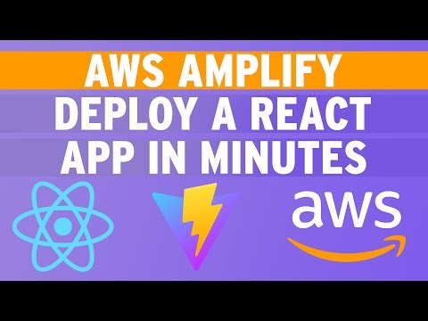Deploy a React App to AWS Amplify in Minutes