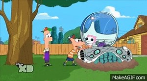 Phineas and Ferb - 'Chronicles Of Meap' on Make a GIF