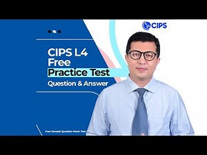 Free CIPS practice Test | CIPS level 4 questions and answers