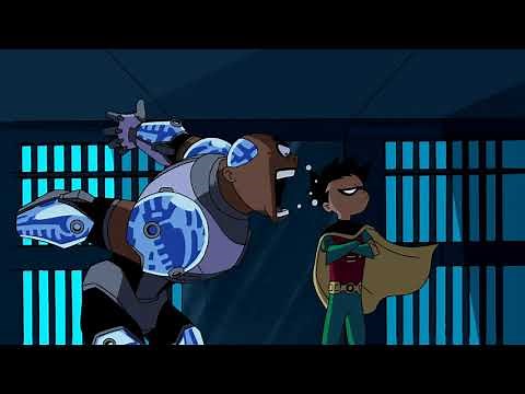 Teen Titans scene cyborg quits on the teen titans team