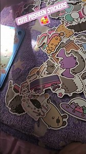 #cut3 pusheen stickers#c5t3 obxexionz🥰