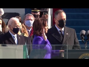 Kamala Harris, 1st female vice president, sworn in at inauguration