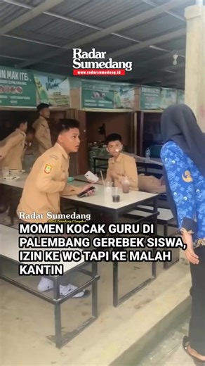 Guru Ciduk Murid Bolos di Kantin - Moment Kocak