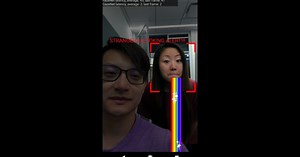 Google researchers developed an app that can detect and show you when someone is looking at your phone