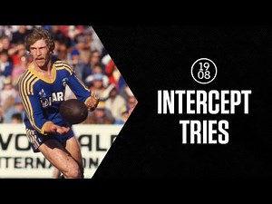 Incredible Intercept Tries | NRL Throwback | Kenny, Blacklock, Peachey & more!