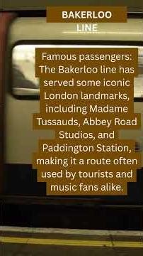 Quick facts about the Bakerloo Line!