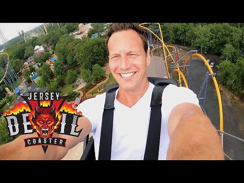Patrick Wilson on New ‘Jersey Devil Coaster’ at Six Flags –The Jersey Devil Made Him Do It