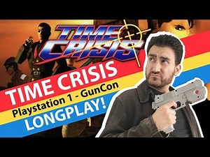 TIME CRISIS PS1/PSX GunCon - FULL LONGPLAY!