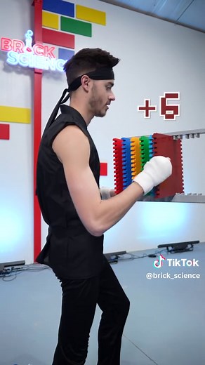 Riley (@brick_science) - How many LEGO walls can i punch through? #lego | lego