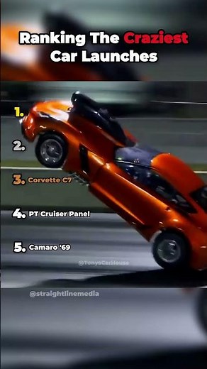 Ranking The CRAZIEST Car Launches!