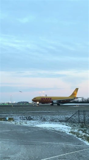 Airbus a300 DHL #fyp #planespotting