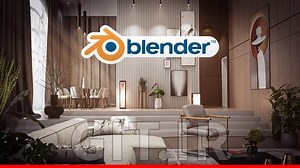 Blender 4.2: Full interior scene creation