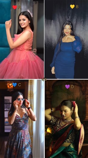 who is looking beautiful??👰🫰 ll dipika Rana 🆚 Ishita rajbhar 🆚 neetu bisht 🆚 Inayat ll #shorts