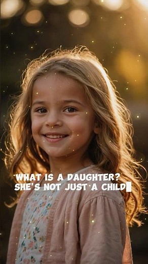 What Is a Daughter? | Heartfelt Tribute That Will Touch Your Soul