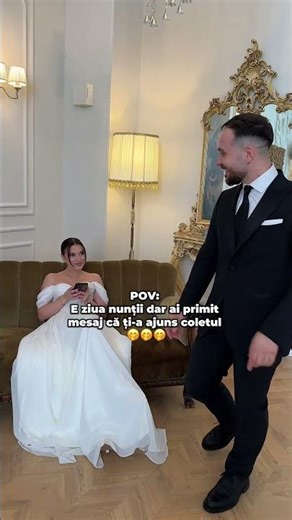 Te regăsești? 😂 Dă tag unei prietene care ar da comenzi online și-n ziua nunții 🤭