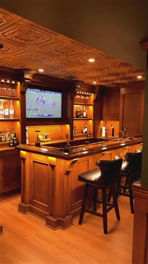 Finished Basements NJ ™ on Instagram: "Turning ordinary basements into extraordinary escapes. ✨ • We’re dedicated to taking the most overlooked space in your home 🏠 and transforming it into a dream come true! • Ready to see what your basement could be? ✨Comment “book” to schedule your Free Estimate! • • #basementdesign #decor #beforeafter #hiddendoor #finishedbasement #winecellar #mancave #speakeasy #bar #custom #wetbar"