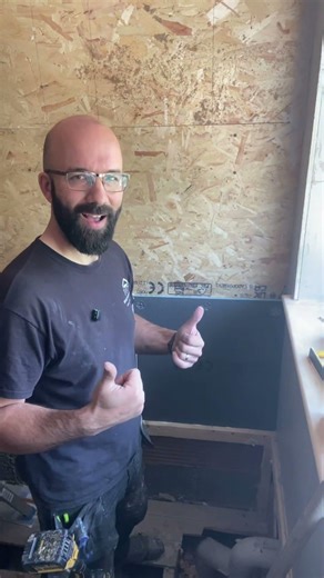Installing tile backer board in a small bathroom renovation #diy #bathroomrenovation #renovation