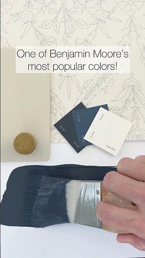 Hale Navy by Benjamin Moore is a classic, timeless navy blue paint color that suits multiple styles