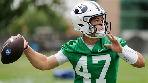 BYU Football Names Bear Bachmeier Starting QB