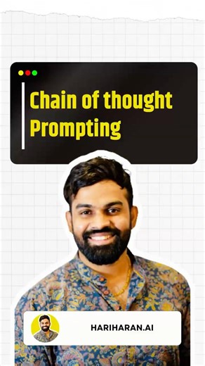 🚀 AI Prompting: Chain of thought prompting #ai #google #artificialintelligence