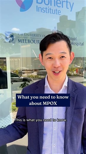 Have you heard about pox? 🤔 Here’s what you need to know to stay safe this summer. Dr Chuan Kok Lim, a virologist at The Royal Melbourne Hospital and The Peter Doherty Institute for Infection and Immunity, explains what mpox is, how it spreads, and the symptoms to look out for. The best way to protect yourself is through vaccination. Speak to your GP to learn more. | The University of Melbourne