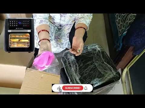 Unboxing the Ultimate SOLARA Air Fryer: Review & First Impressions! #viral